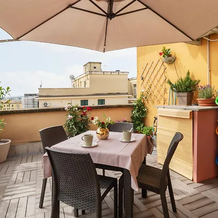 Guesthost - Monteverde Lovely Flat With Terrace Appartement Rome